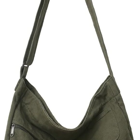 Hobo Crossbody Bags for Women Canvas Shoulder bag Messenger Bag Hobo Bag